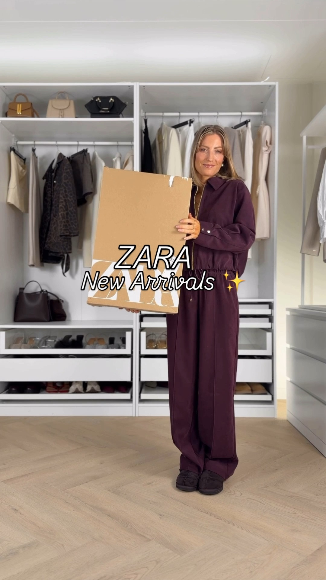 ✨ From rich burgundy co-ords to elevated evening pieces and timeless black silhouettes — whether you’re dressing them up for an evening out or keeping it chic but effortless during the day.

Outfit 1: trousers XS, bomber jacket S
Outfit 2: legging XS, top S, blazer XS (runs large I would size down)
Outfit 3: dress XS
Outfit 4: skirt S, top S (too small, I’d size up I’m 75C, turtleneck top S
Outfit 5: trousers XS, turtleneck top S,  faux fur jacket L (runs small size up!)
Outfit 6; dress XS
Outfit 7: dress XS


Like this post to save it to your favourite folder and come back later to shop.

Keywords:
Zara new arrivals, Zara haul, Zara outfits, Zara evening wear, Zara co ord set, burgundy outfit, chocolate brown outfit, black dress outfit, party outfit ideas, chic evening look, elegant outfit, modern classics, capsule wardrobe, fall winter outfits, date night look, holiday outfit ideas, minimal style, elevated basics, European style, women fashion

#LTKSeasonal #LTKHoliday