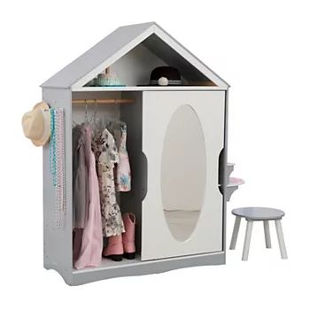 KidKraft Dress Up Armoire and Vanity Pretend Playset | Kohl's