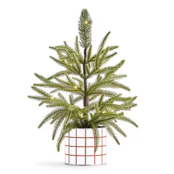 Martha Stewart 16in Christmas Tabletop Tree, Color: Green - JCPenney | JCPenney