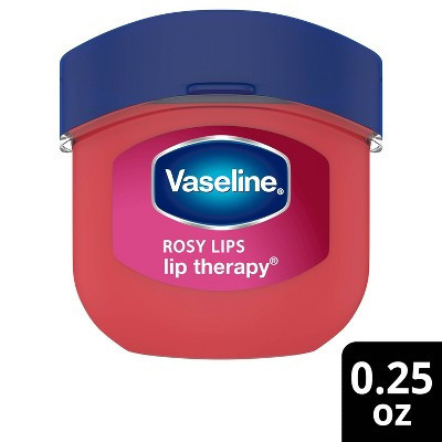 Vaseline Lip Therapy Mini Lip Balm - Rosy - Travel Size - 0.25oz | Target