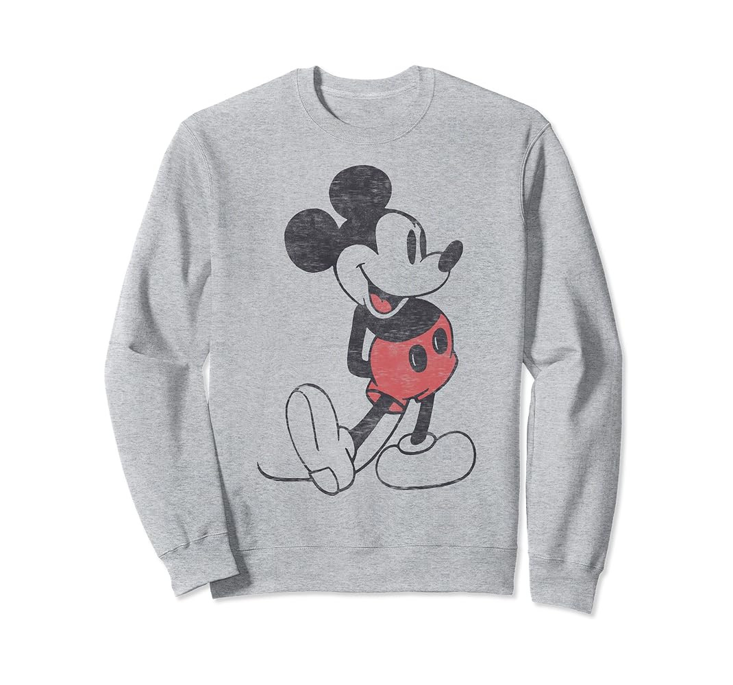 Disney Mickey & Friends Mickey Mouse Vintage Portrait Sweatshirt | Amazon (US)