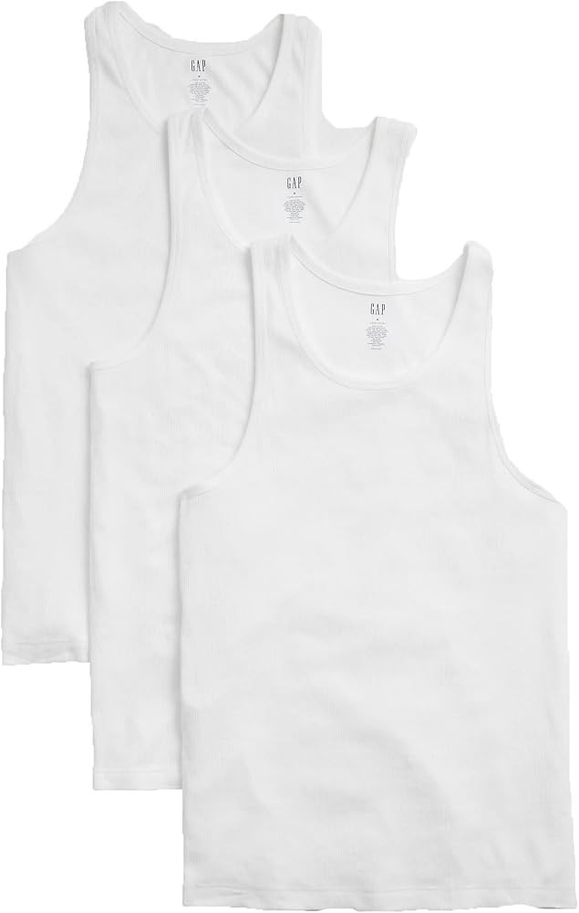 GAP Men's 3-Pack Tank Top | Amazon (US)