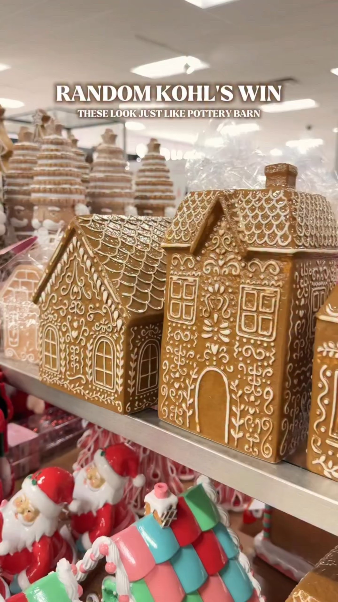 Wait… is Kohl’s that girl now? Since when did Kohl’s start giving Pottery Barn and Anthropologie? 👀

Comment SHOP below to receive a DM with the link to this post on my LTK ⬇ https://liketk.it/5vmda #ltkhome #ltkholiday

I literally went in just to do an Amazon return and somehow ended up in the Christmas decor section. They had these gingerbread houses that look so close to the Pottery Barn ones I’ve always wanted… but for way cheaper. Like… did I miss the memo or is Kohl’s secretly in its glow up era?? Some of their Christmas stuff was giving full on Anthropologie vibes. I didn’t have much time to look through everything, but I’m definitely going back because these are so good!!!🎄✨

Hashtags:
#ChristmasDecor  #KohlsFinds #PotteryBarnDupes #AnthroVibes #CozyHome