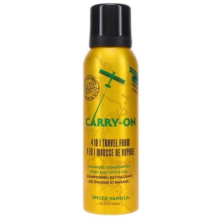 18.21 Man Made Carry On 4-in-1 Travel Foam Spiced Vanilla 3.4 oz | Walmart (US)