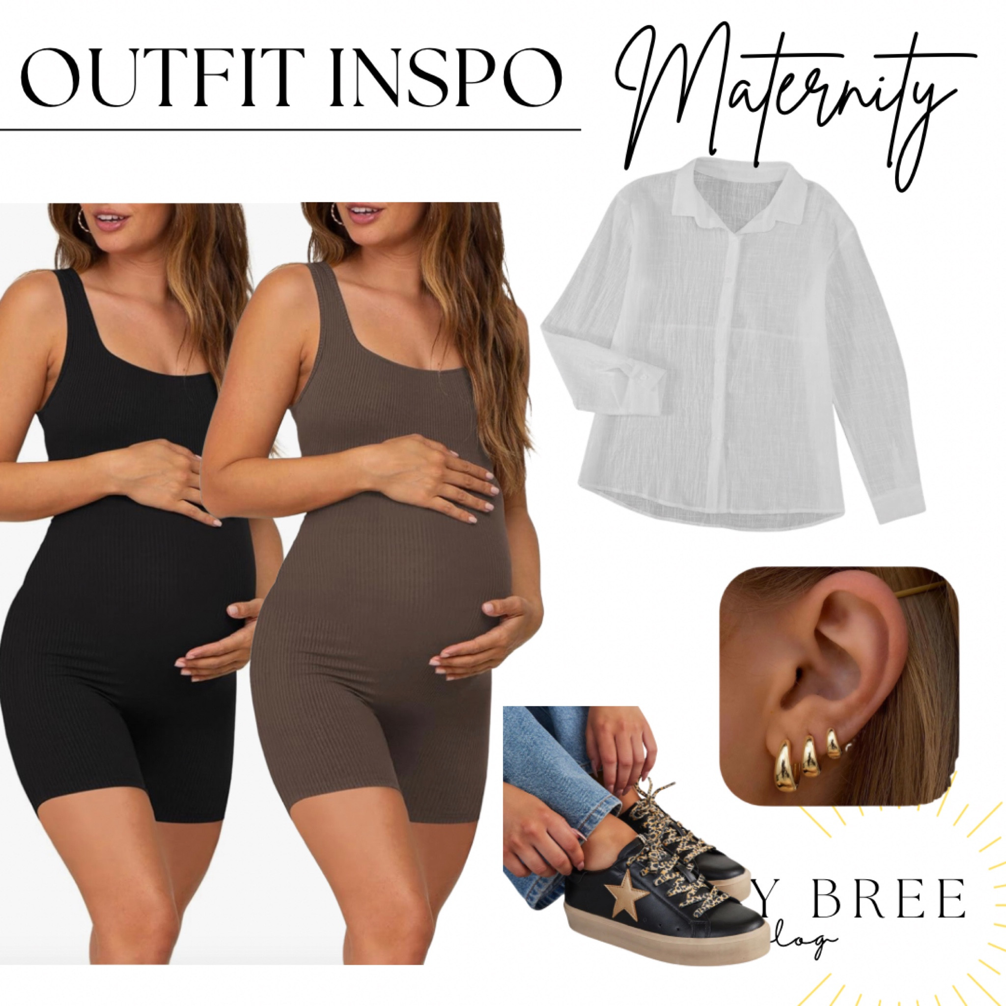 Maternity outfit for spring, summer and fall! Maternity capsule outfit, maternity multi wear outfit, new mom outfit, comfy casual maternity outfit 

#LTKBaby #LTKBump #LTKSaleAlert