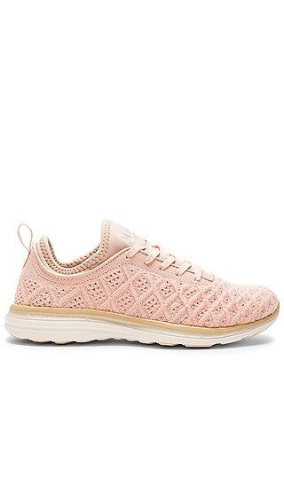 Athletic Propulsion Labs: APL TechLoom Phantom Sneaker in Blush & Cream | Revolve Clothing (Global)