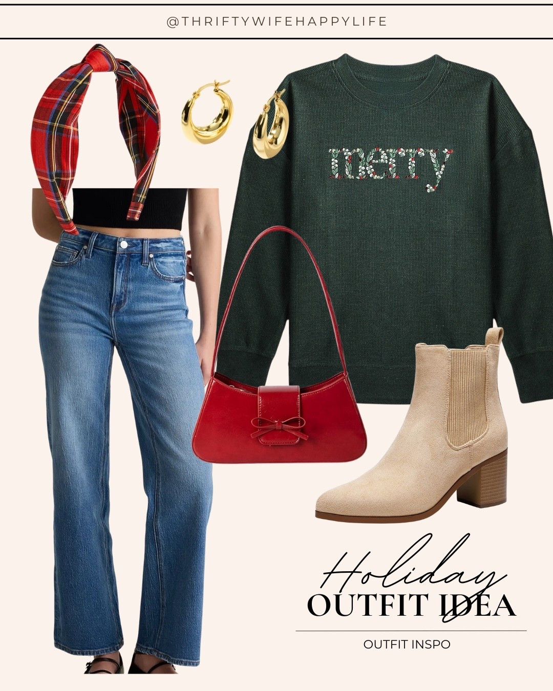 Casual holiday outfit idea! 

#LTKSeasonal #LTKOver40 #LTKHoliday