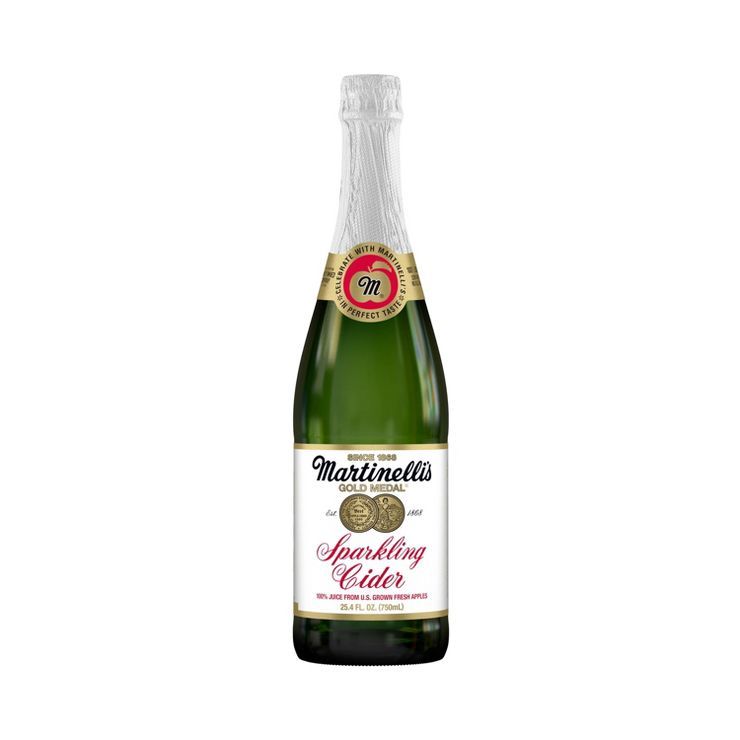 Martinelli's Gold Medal Sparkling Cider -25.4 fl oz Glass Bottles | Target