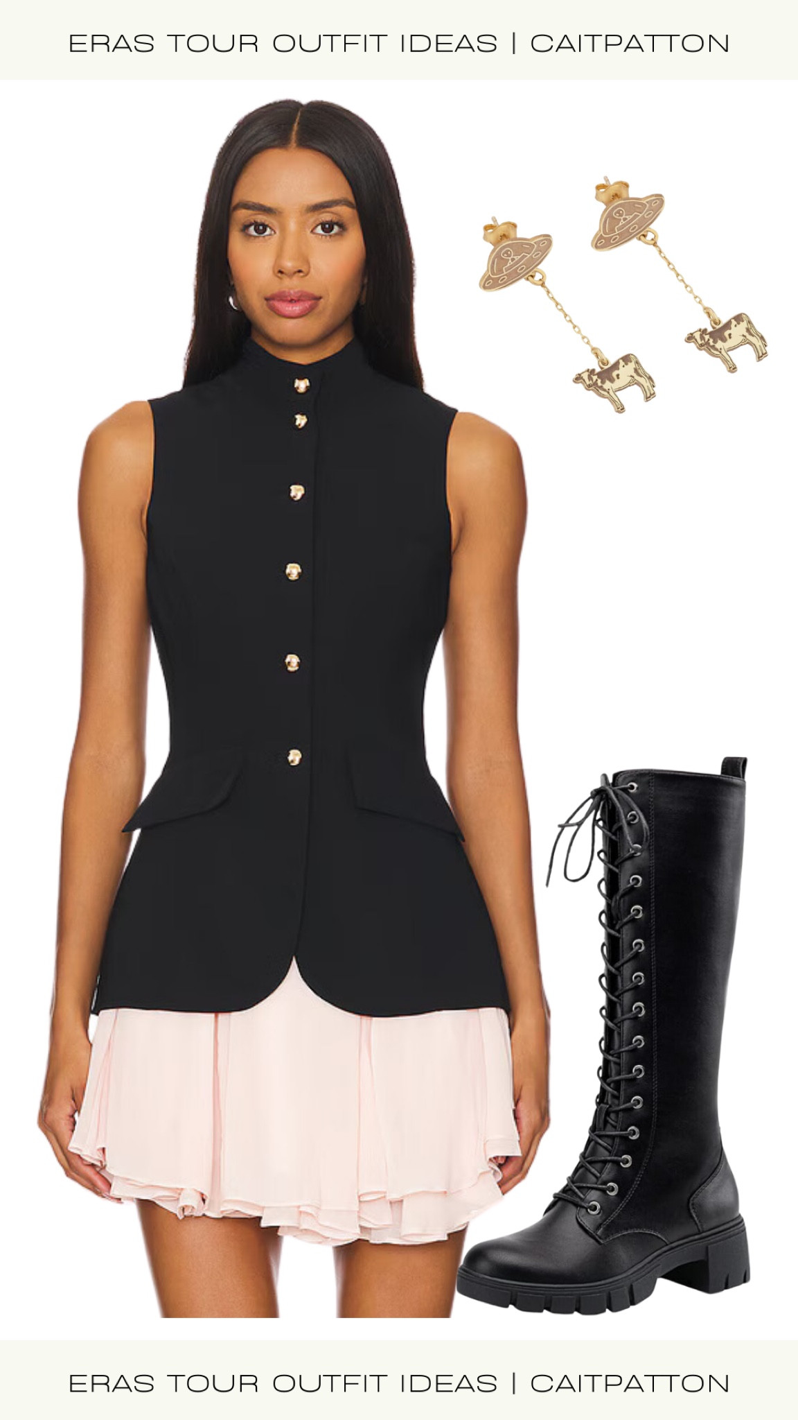 Tortured poets department outfit idea, tortured poets department outfit, tortured poets department outfits, tortured poets department era, TTPD outfits, TTPD outfit idea, TTPD outfit, TTPD era, eras tour outfit idea, eras tour outfit ideas, Taylor swift eras tour, Taylor swift concert, tall combat boots, combat boots, blazer dress, military vest, ufo earrings, down bad outfit, the smallest man who ever lived outfit, eras tour outfits

#LTKStyleTip #LTKParties #LTKShoeCrush