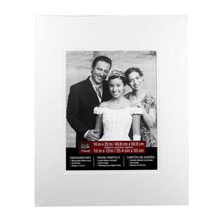 16" x 20" Double Mat by Studio Décor®, 10" x 13" Opening, Ivory | Michaels Stores