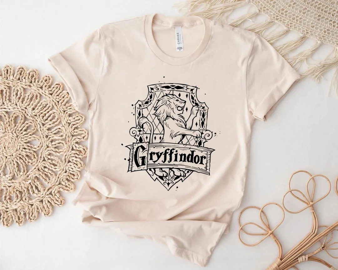 Gryffindor Shirt Nerd Shirt Geek Shirt Gift for Nerd HP - Etsy | Etsy (US)