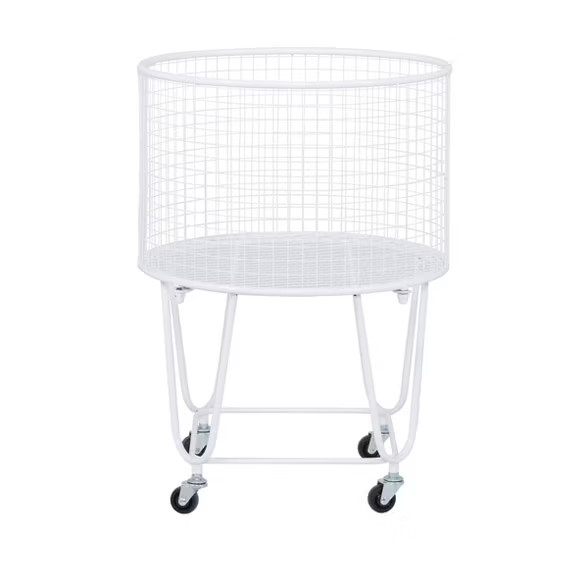 French Country Iron Storage Cart - Olivia & May | Target