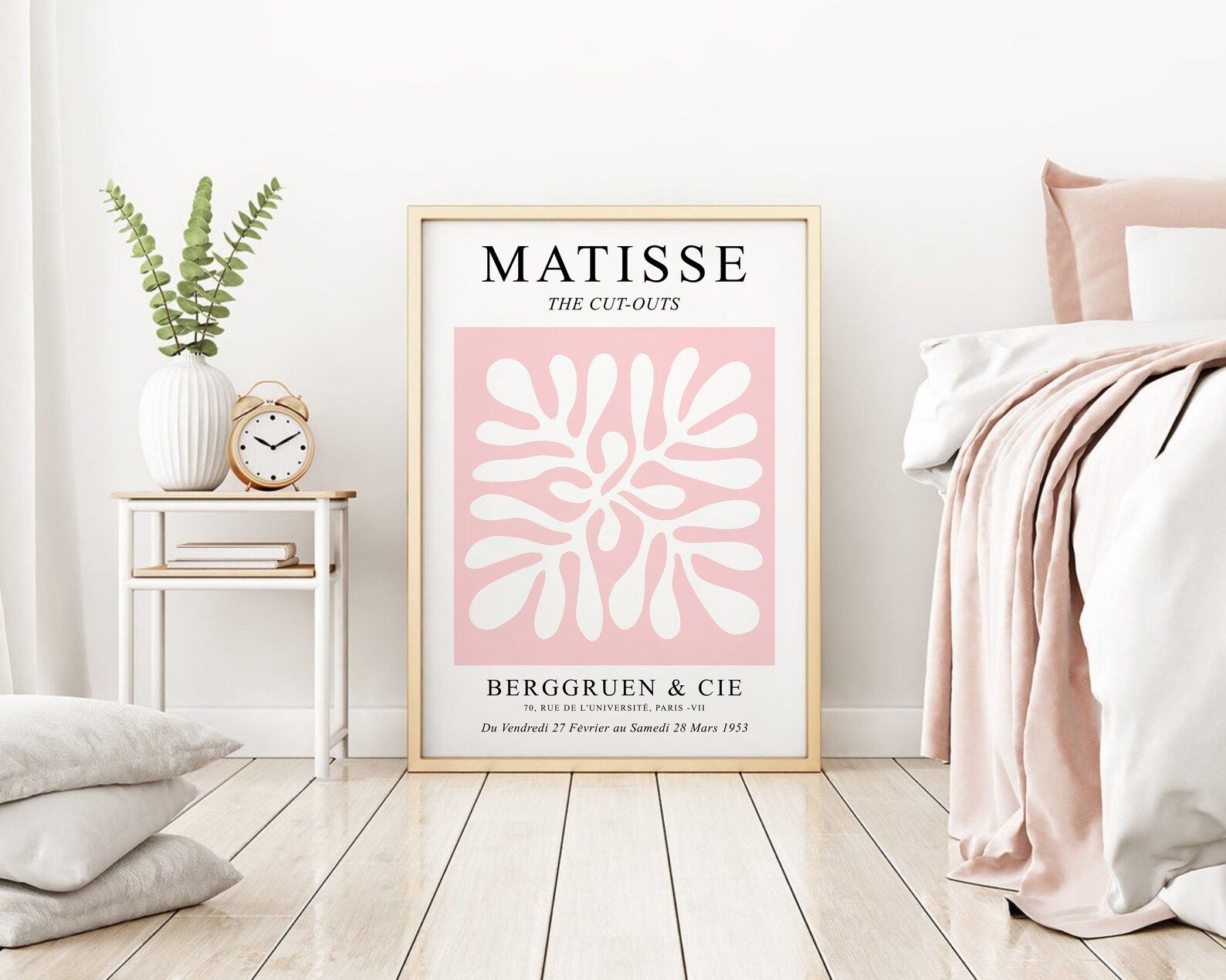 Blush Pink Matisse Print PRINTABLE Wall Art Henri Matisse | Etsy | Etsy (US)