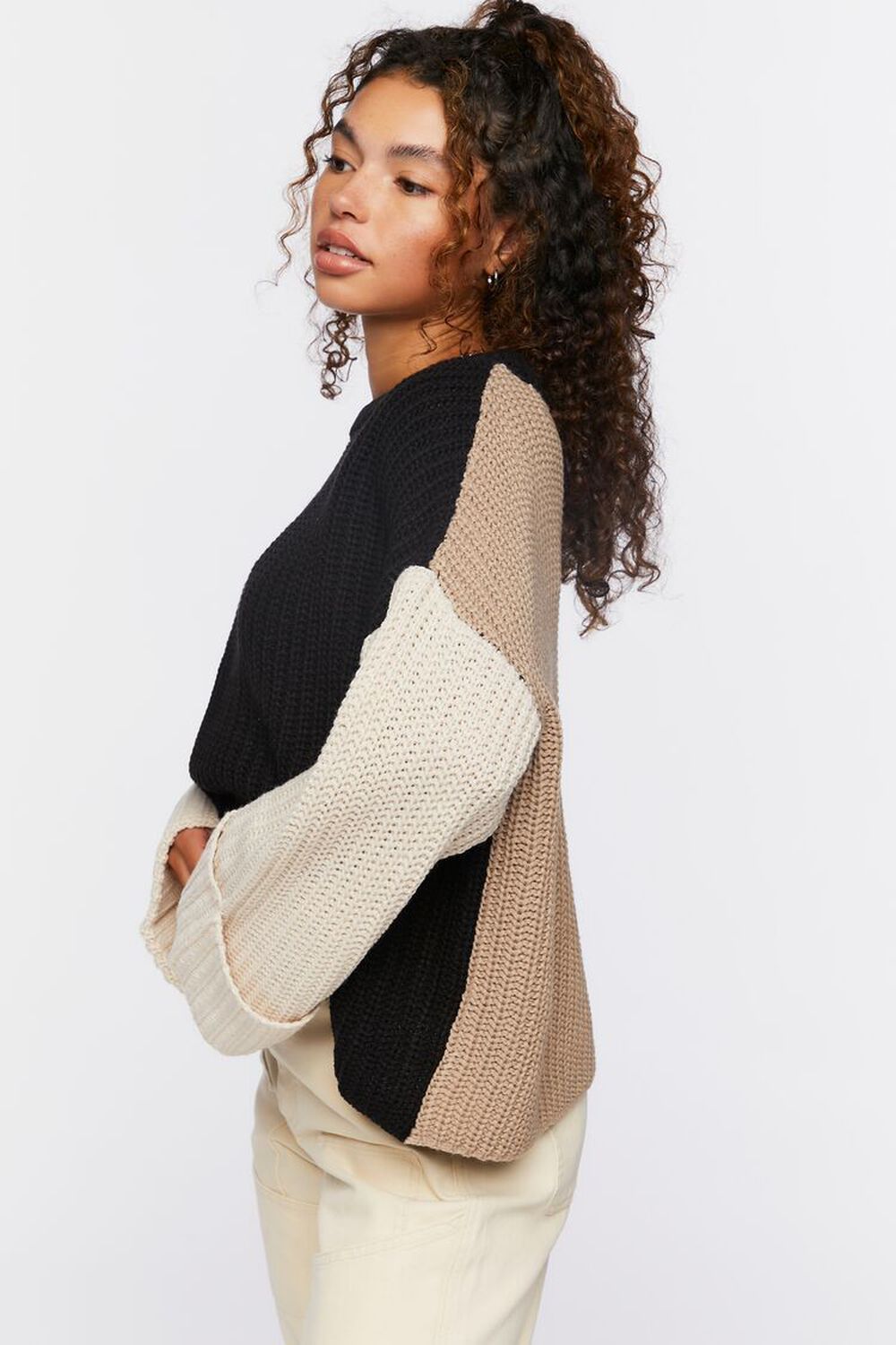 Colorblock Bell-Sleeve Sweater | Forever 21 | Forever 21 (US)