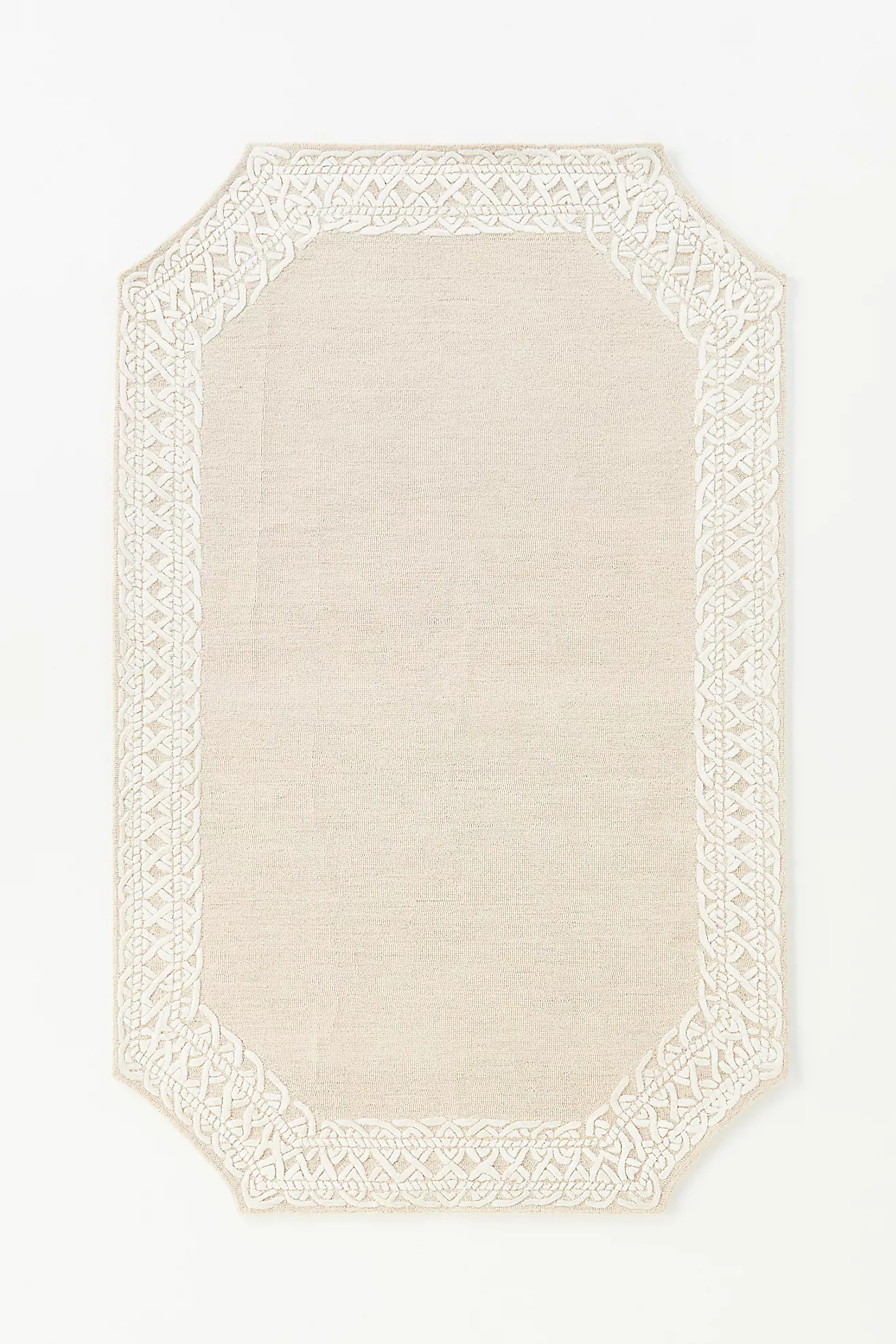 Wool Blend Tufted Shaped Rug | Anthropologie (US)