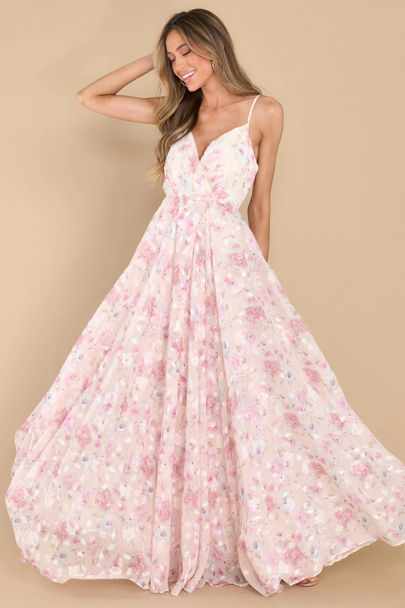 Sight To See Pink Maxi Dress | Red Dress 