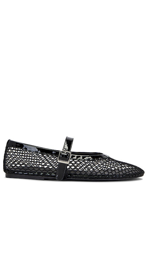 Tony Bianco Mia Flat in Black. - size 8.5 | Revolve Clothing (Global)