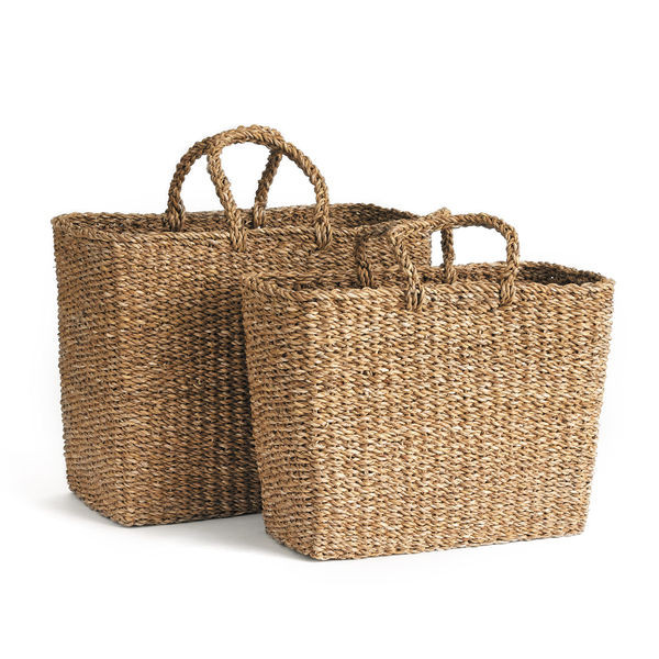Seagrass Tote Baskets, Set Of 2 | Scout & Nimble