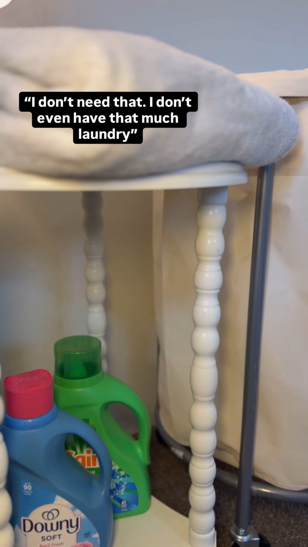 Trust me when I tell you that 50 gallons is necessary. This rolling laundry basket has completely changed my laundry routine.

#LTKmomlife #LTKdayinmylife #LTKmorningroutine