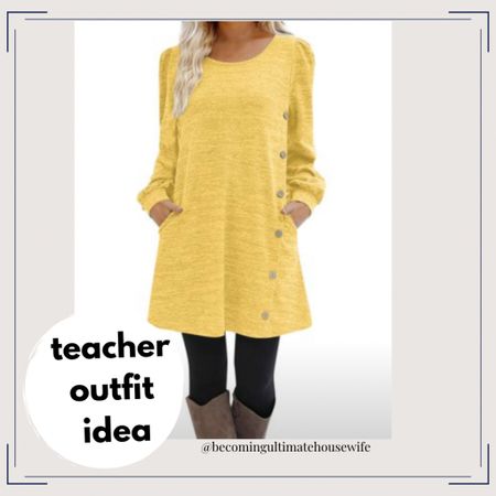 I love this outfit idea it would work for anyone but would also make a great teacher outfit stylish but comfortable 

#LTKworkwear #LTKunder50 #LTKBacktoSchool
