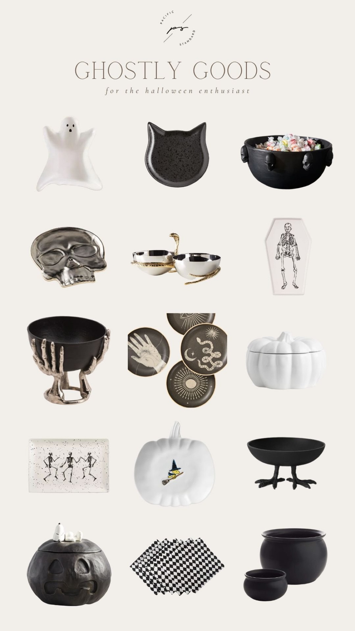 Ghostly Goods for the Halloween Season! Spooky and fun Halloween serving platters, candy bowls, and small dishes for the fall season! 

#LTKunder50 #LTKSeasonal #LTKhome