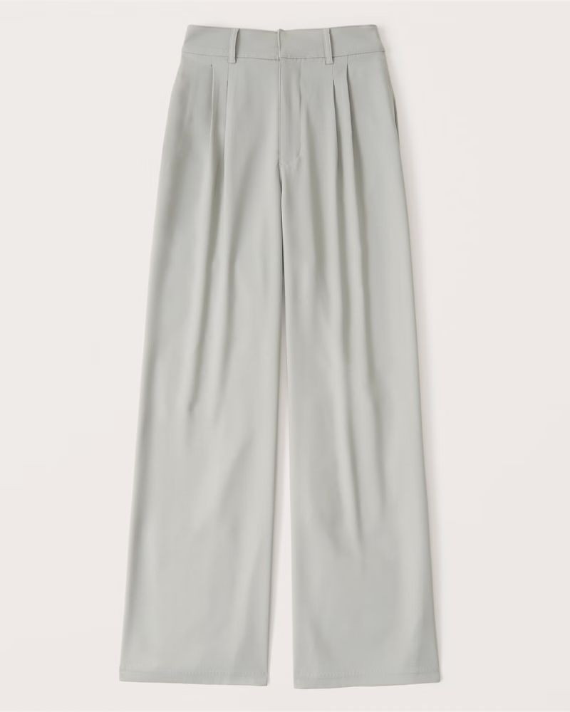 Elevated Wide Leg Pants | Abercrombie & Fitch (US)