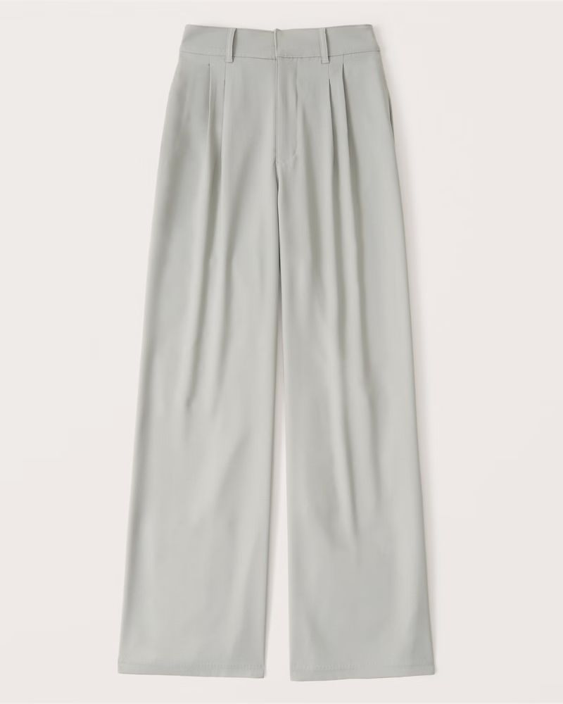 Women's Elevated Wide Leg Pants | Women's New Arrivals | Abercrombie.com | Abercrombie & Fitch (US)