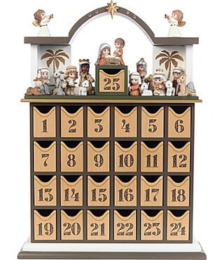 Precious Moments Countdown To Christmas Nativity Advent Calendar with Storybook | Dillard's