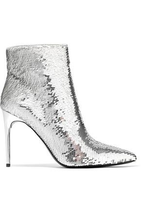 ALICE + OLIVIA
		


		
		



Celyn sequined woven ankle boots | The Outnet (US and CA)