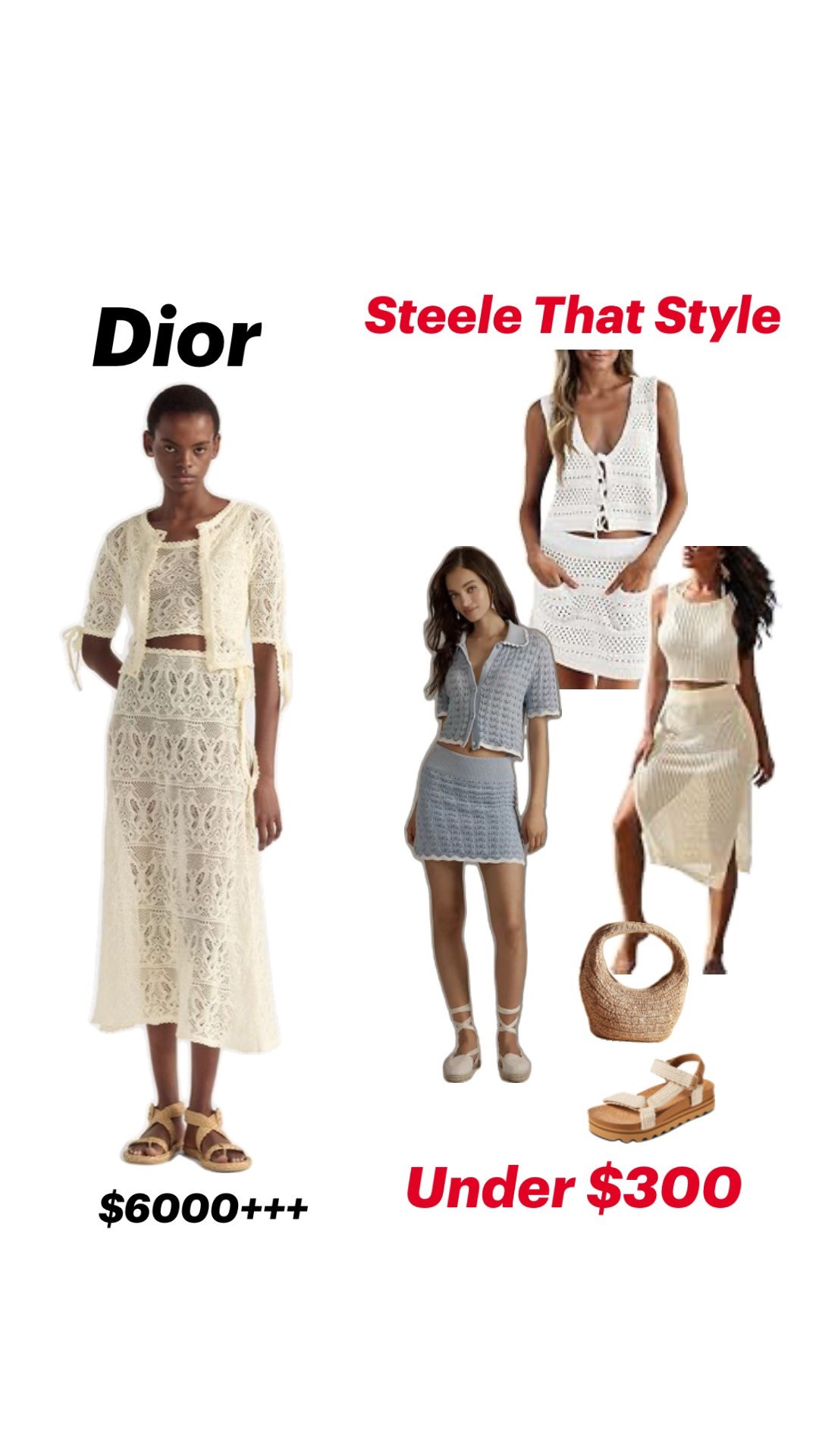 Crochet for Summer! Steele That Style for less HERE!

#LTKTravel #LTKSummerEdit #LTKStyleTip