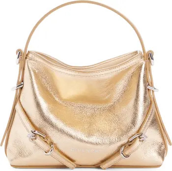 Nano Voyou Metallic Leather Top Handle Bag | Nordstrom