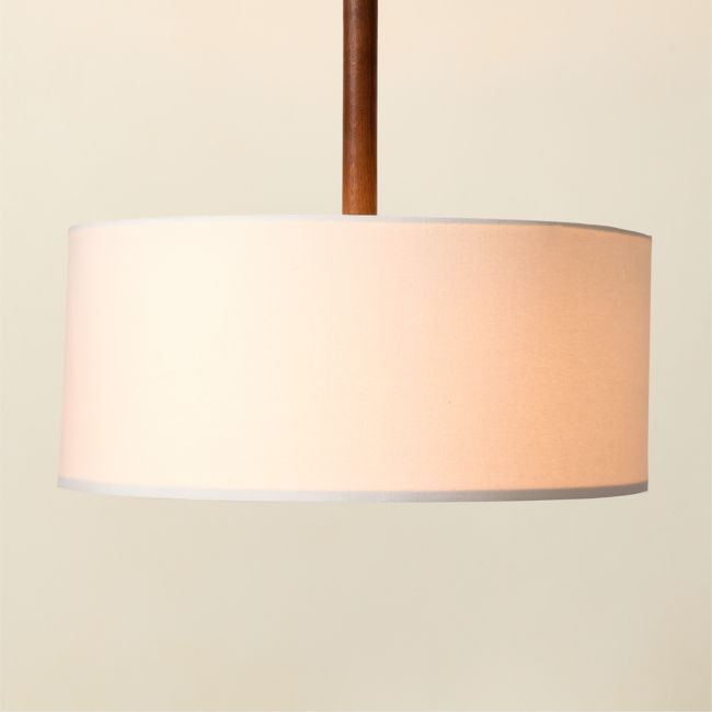 Cyd Wood Pendant Light | CB2