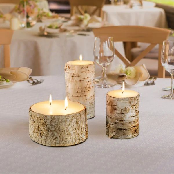 3 Piece Scented Pillar Candle Set | Wayfair North America