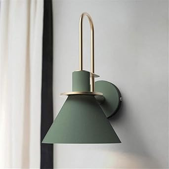 BAYCHEER Conical Bathroom Sconce Lighting Industrial Iron 1-Head Handle Wall Mount Lamp for Bedro... | Amazon (US)