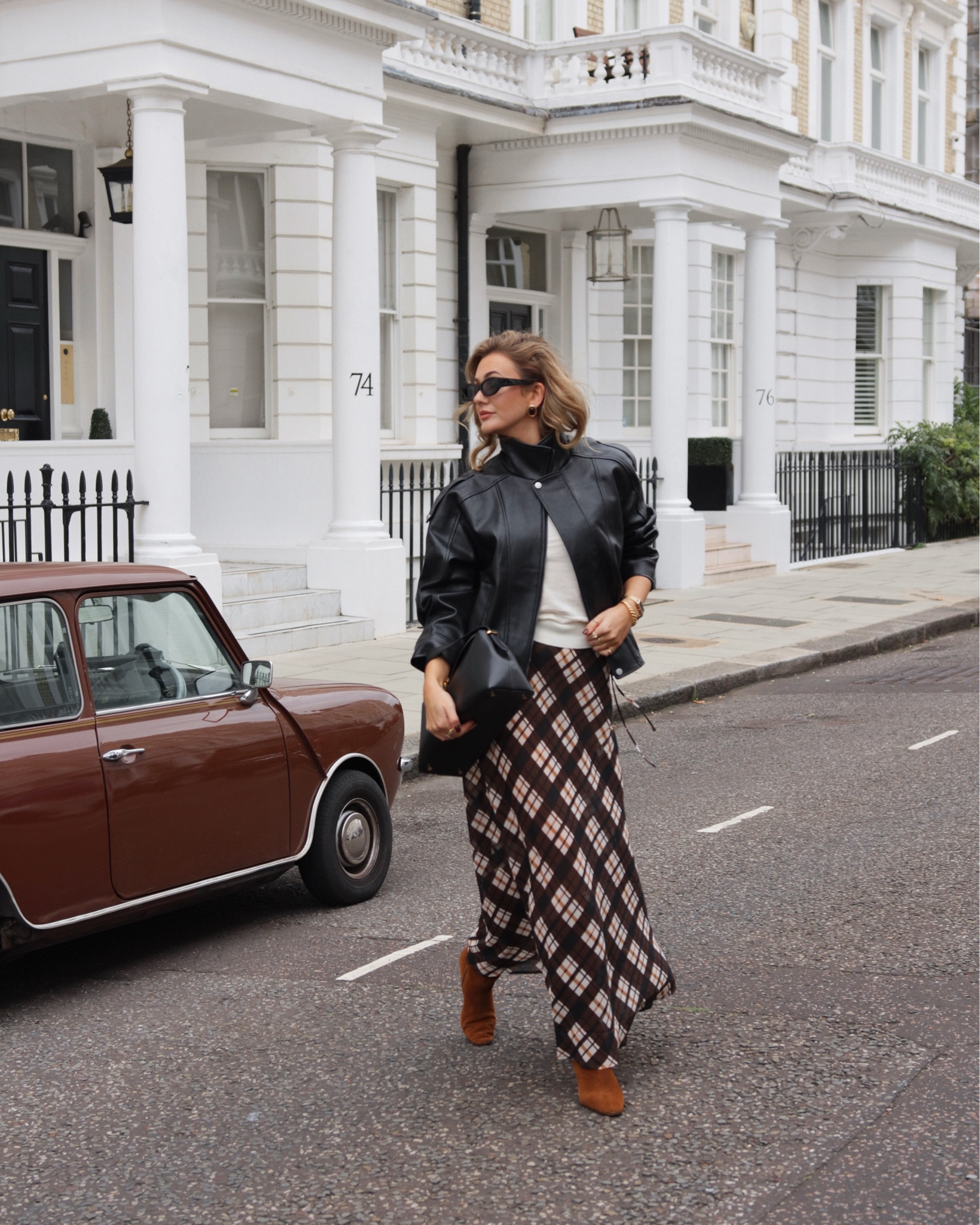 One of my favourite weeks from LFW that I’ll be wearing on repeat. 

Funnel neck jackets are everywhere right now but if you seen me irl in the past couple of months, you’ll know I’ve been living in this one. Makes every outfit feel instantly cooler. Recently picked up this new sheer skirt in attempt to add to more print and pattern into my wardrobe. And be prepared to be sick of seeing this bag because you best believe I’m going to get my cost per wear 😅. 



#howtowearleatherjacket #maxiskirtstyling #minimalisticfashion #tallgirlstyle 

#LTKautumn #LTKFashionMonth #LTKuk