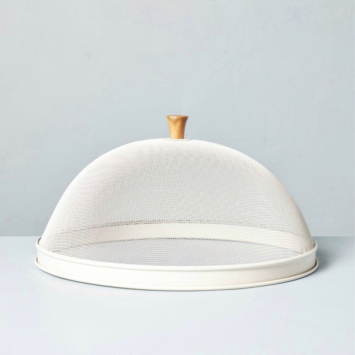 What Jillian’s Loving - Metal Screen Food Dome with Wood Knob Cream/Brown

#LTKunder50 #LTKSeasonal #LTKhome
