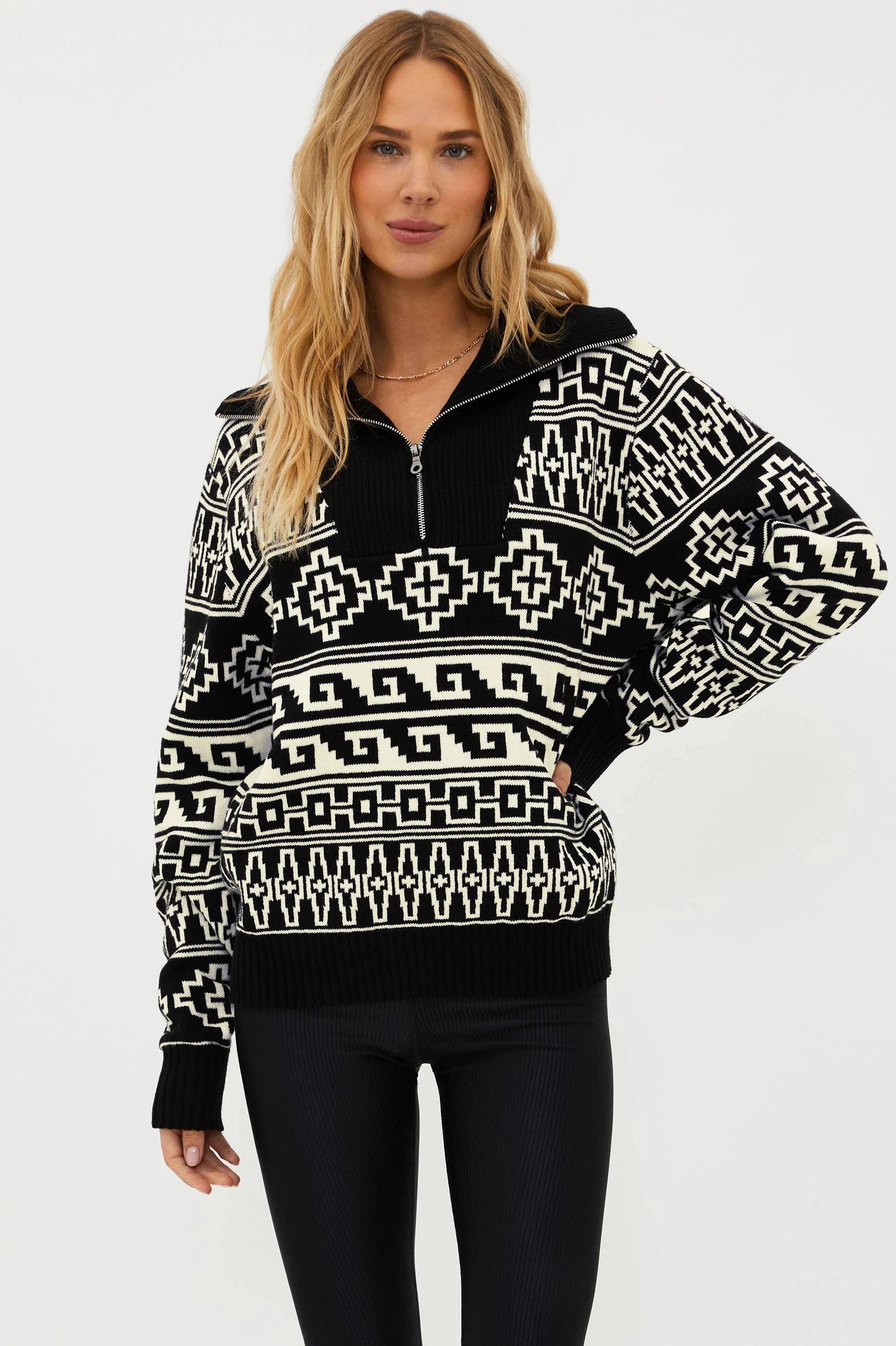 MONTEREY SWEATER SEA SALT WAVE | Beach Riot