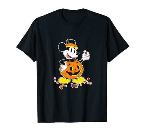 Disney Mickey And Friends Halloween Mickey Pumpkin Costume T-Shirt | Amazon (US)