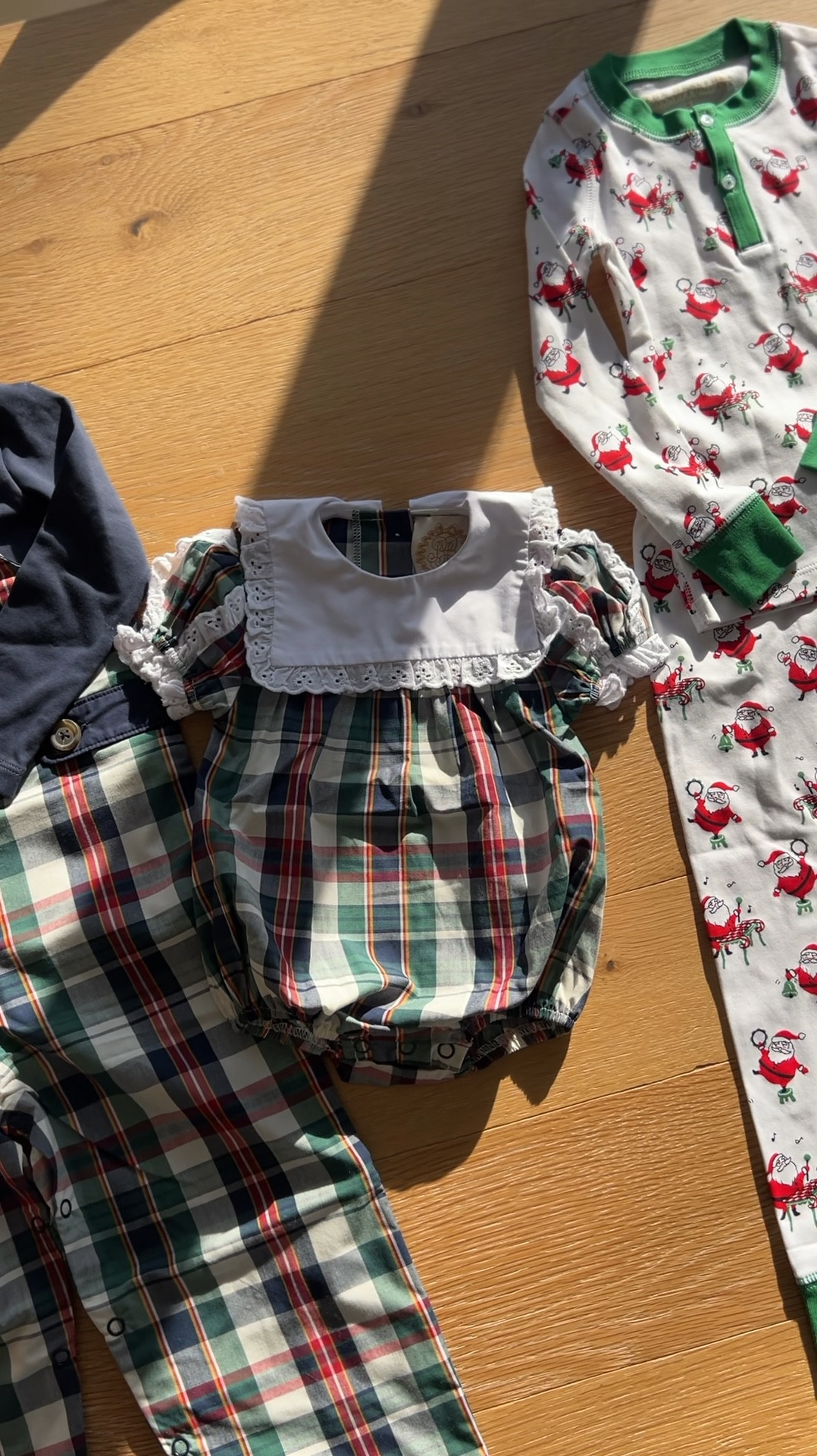 Matching Christmas babies! 