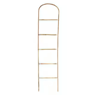 3R Studios Brown Decorative Bamboo Ladder DF2189 - The Home Depot | The Home Depot