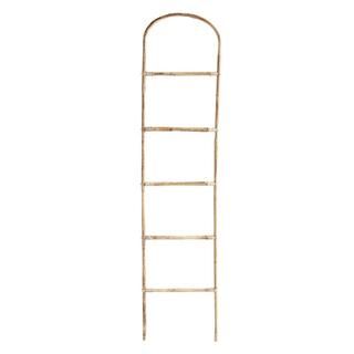 3R Studios Brown Decorative Bamboo Ladder DF2189 - The Home Depot | The Home Depot