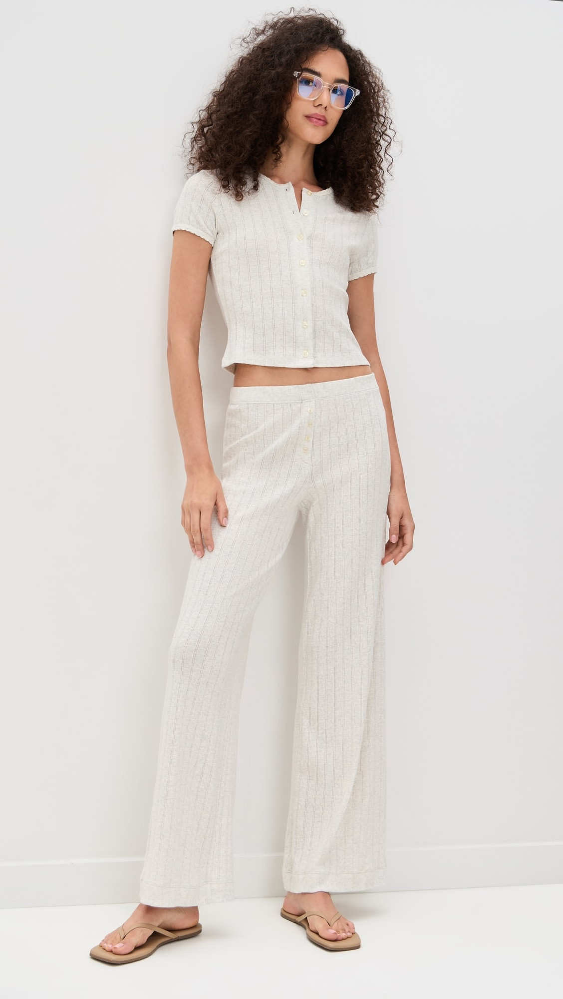 Pointelle Boxer Pants | Shopbop
