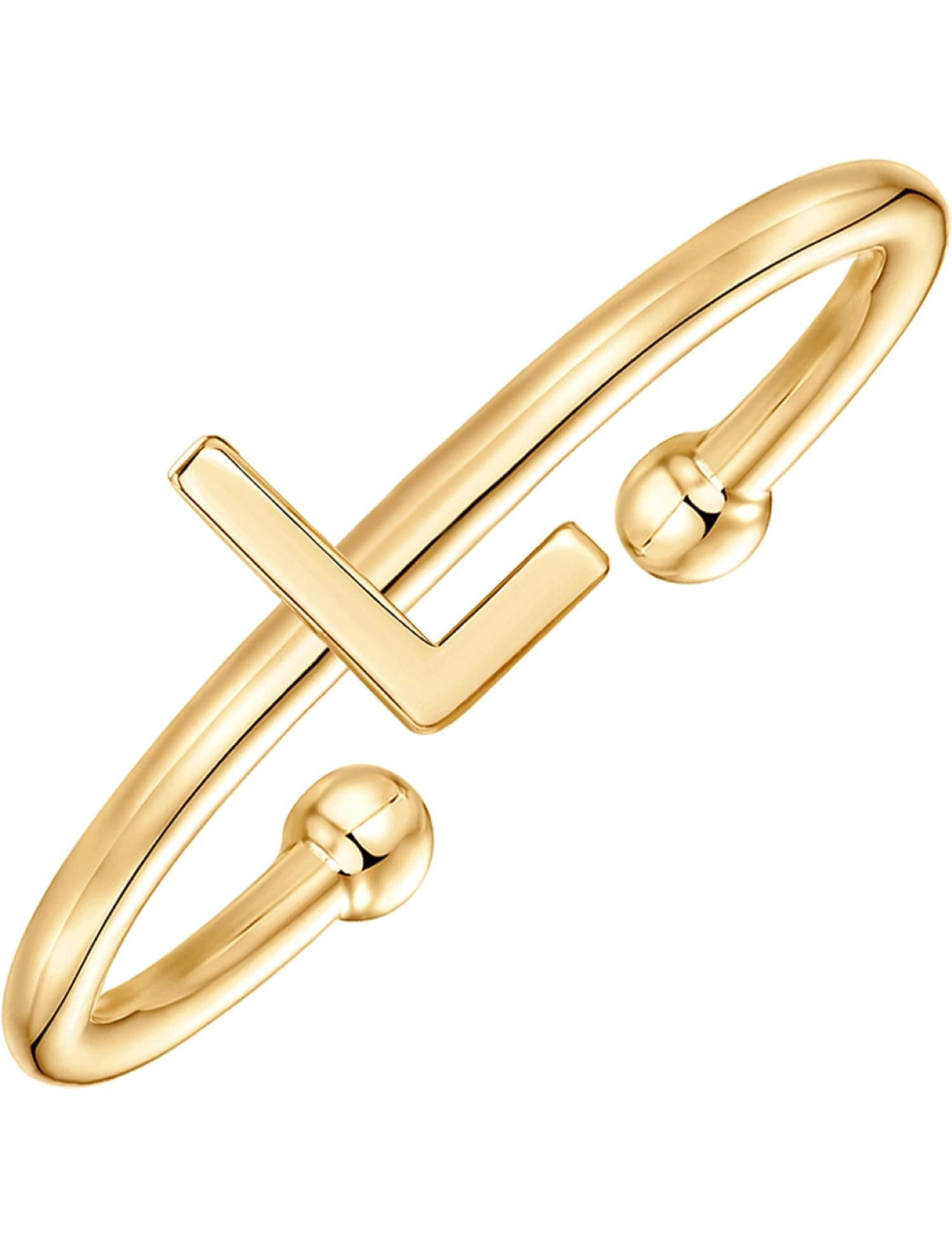 PAVOI 14K Gold Plated Initial Adjustable Ring | Womens Initial Ring | Fasion Ring Women

#LTKGiftGuide #LTKfindsunder50 #LTKsalealert