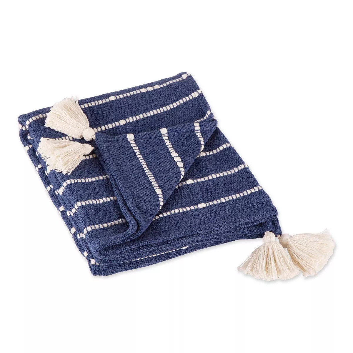 50"x60" Slub Striped Throw Blanket - Design Imports | Target