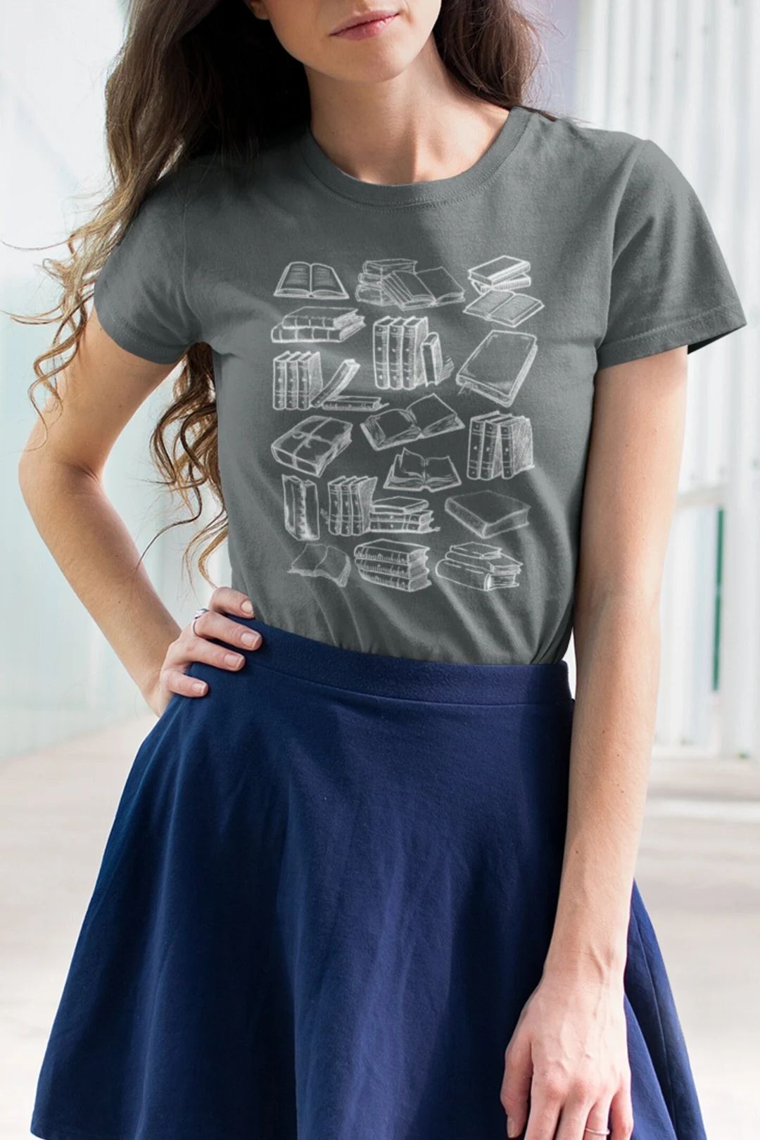 Book Lover Shirt Dark Academia Clothing Book Lover Gift Tshirt - Etsy | Etsy (US)