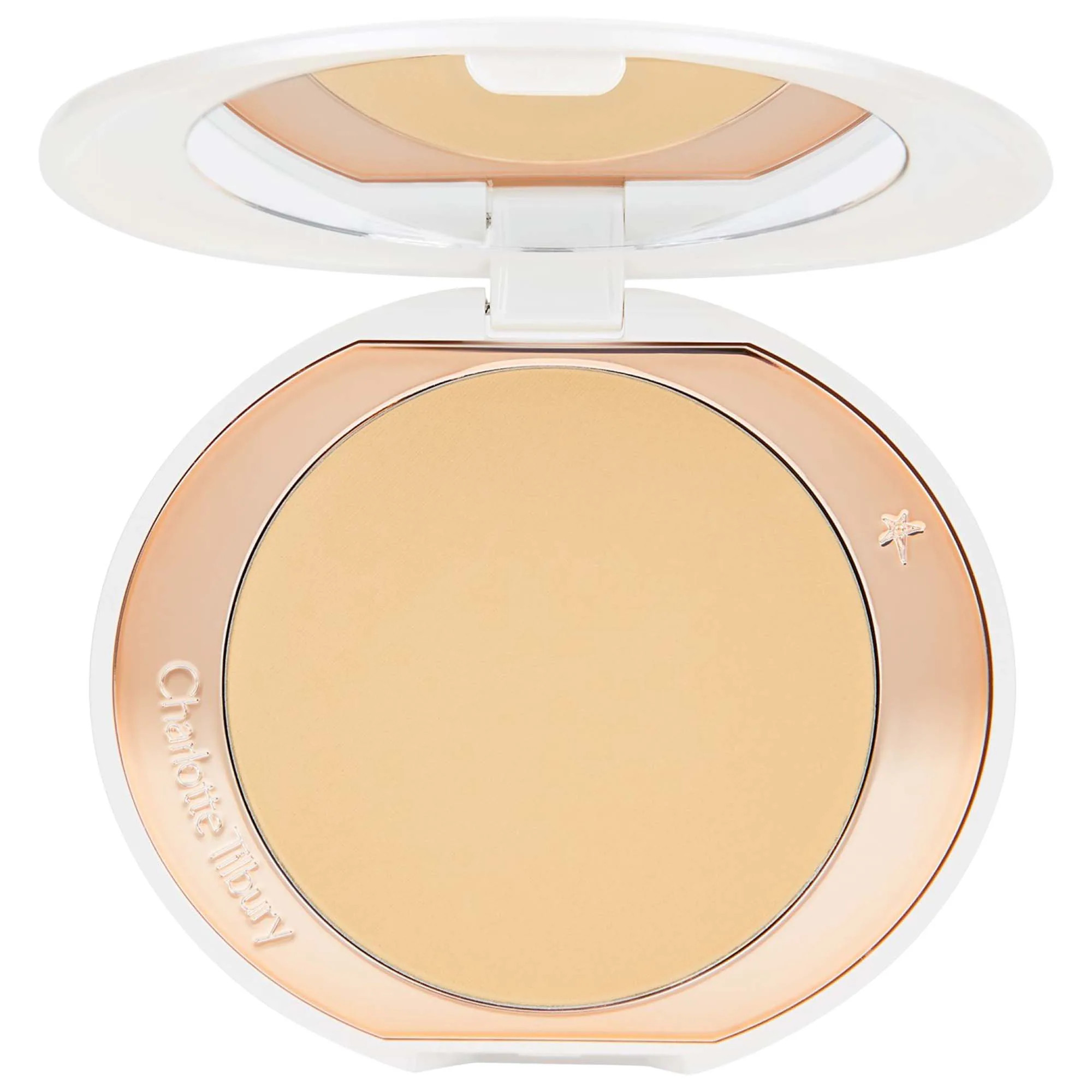 Charlotte Tilbury Refillable Airbrush Flawless Finish Brightening Powder Tan-Deep 0.31 oz / 9 g | Sephora (US)