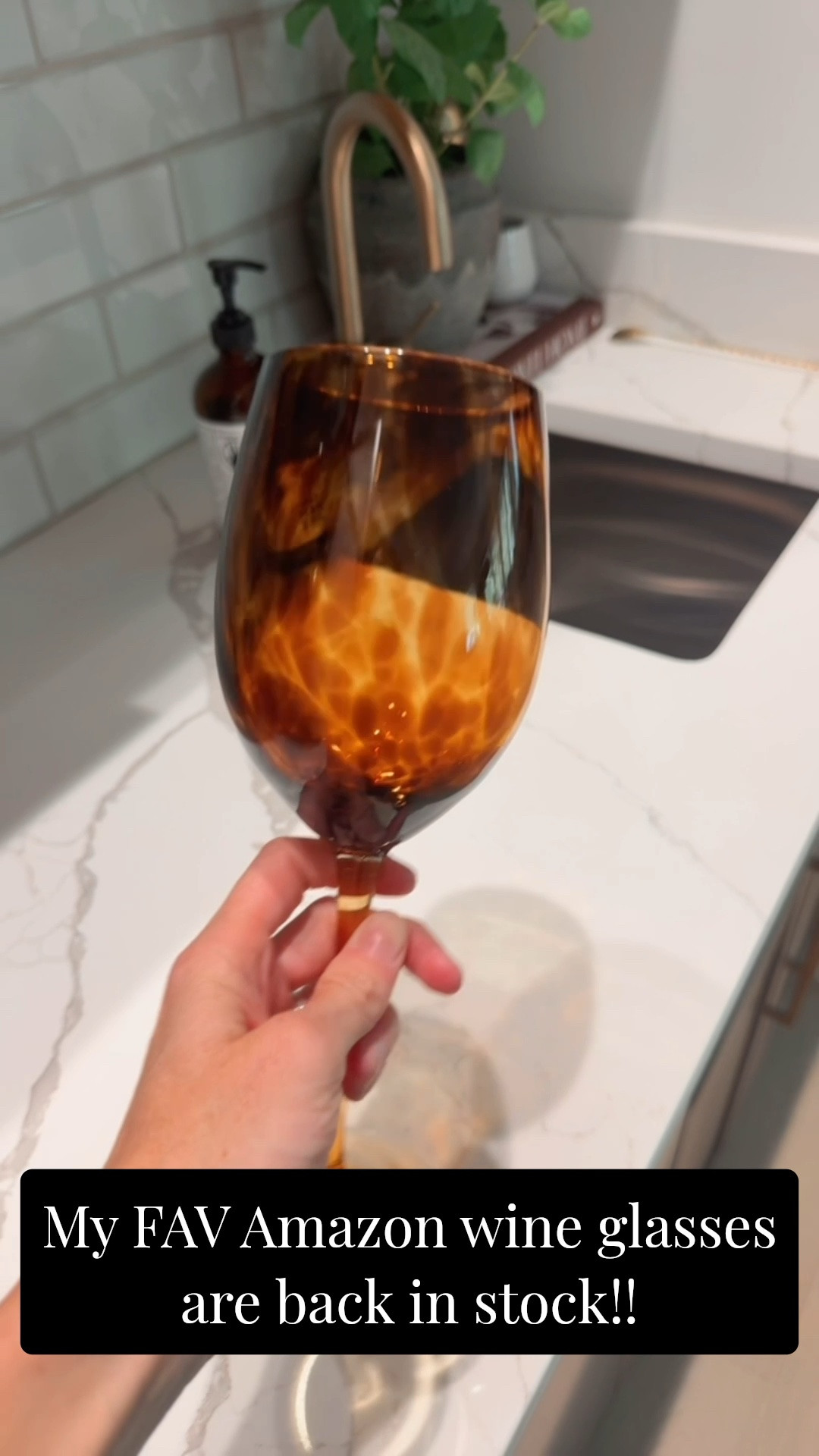 My favorite tortoise Amazon one glasses are back in stock from Amazon!! Grab them while you can because these will be staples for the fall 🍂🍷

#LTKHome #LTKSeasonal #LTKselfcare