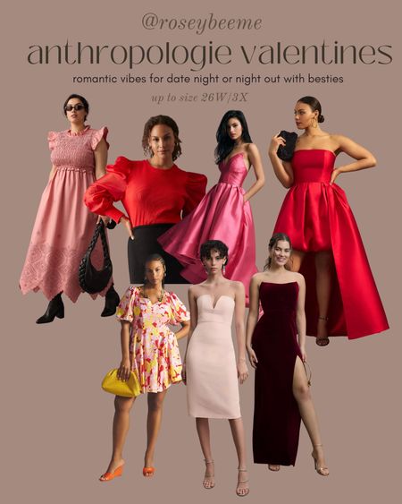 Valentine’s Day outfits.  Plus Size Valentines options. Valentines date wedding guest dress 

#LTKcurves #LTKwedding #LTKSeasonal