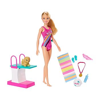 Barbie Swimmer Doll Barbie Doll | JCPenney