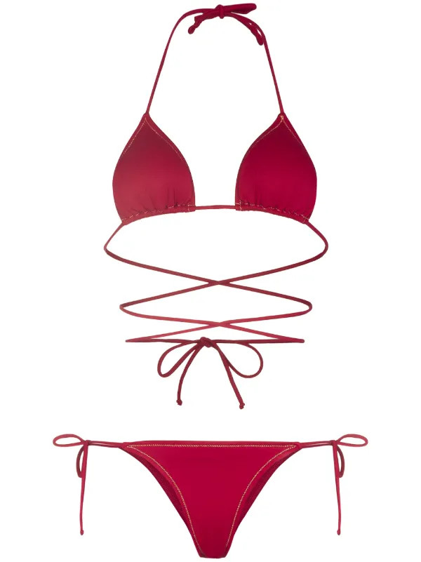 bikini Miami à design croisé | Farfetch Global
